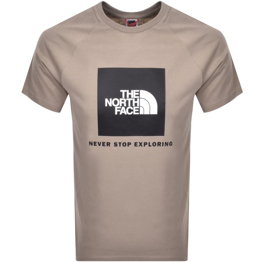 Alternative Image for ProductThe North Face Raglan Redbox T Shirt Grey1